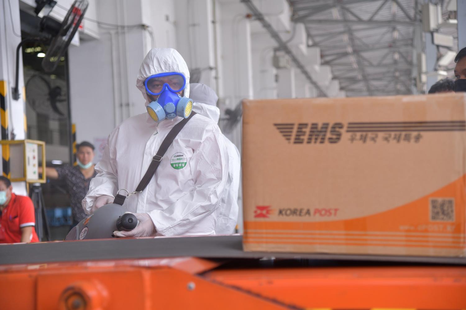 Thailand Tangkal Virus Corona di Lingkungan Kantor Pos